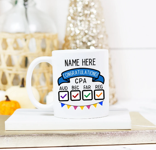CPA Exams mug gift